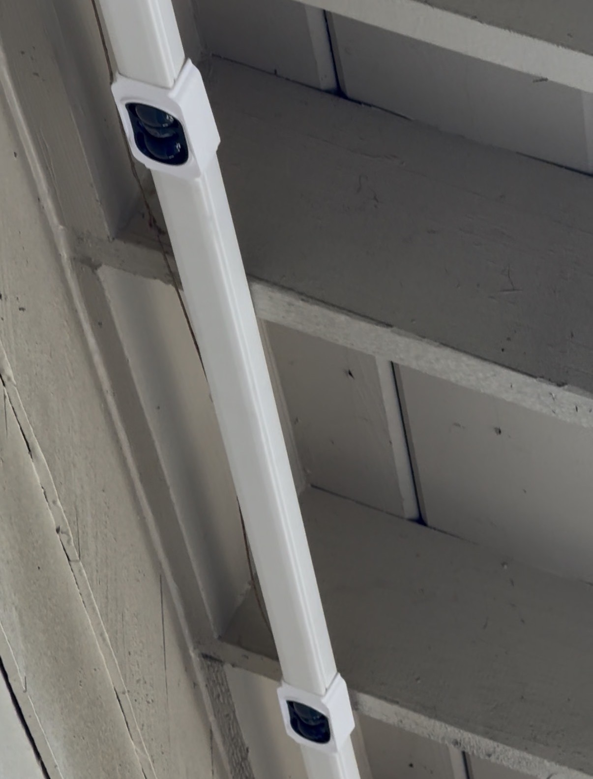 White color-matched PermTrack system